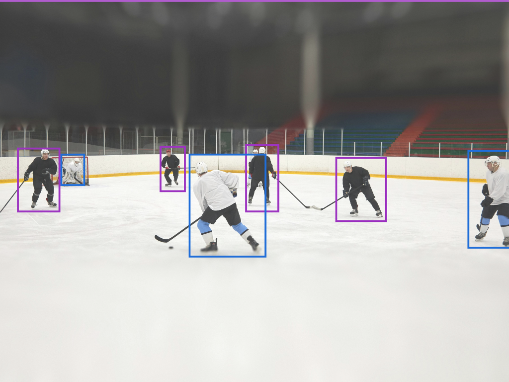 icehockey bounding box detection