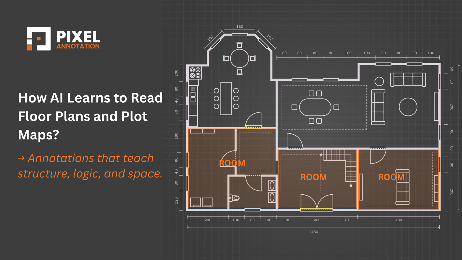 How AI Learns to Read Floor Plans and Plot Maps: Annotation for the Built World