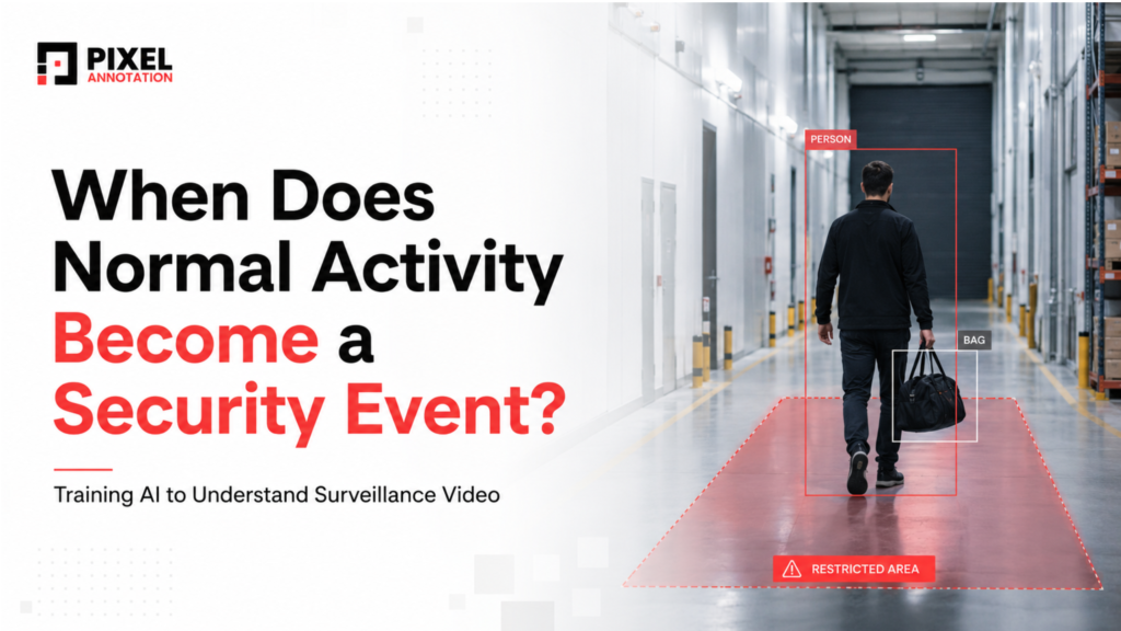 When Does Normal Activity Become a Security Event? Training AI to Understand Surveillance Video